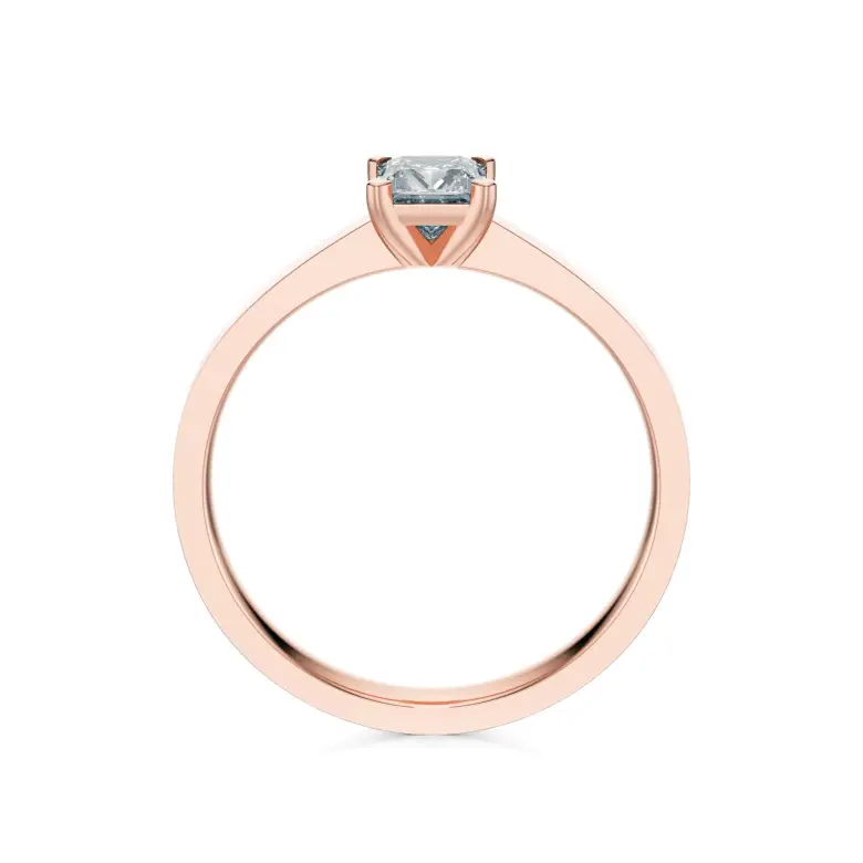 Pierścionek z różowego złota z diamentami AJPZ_001